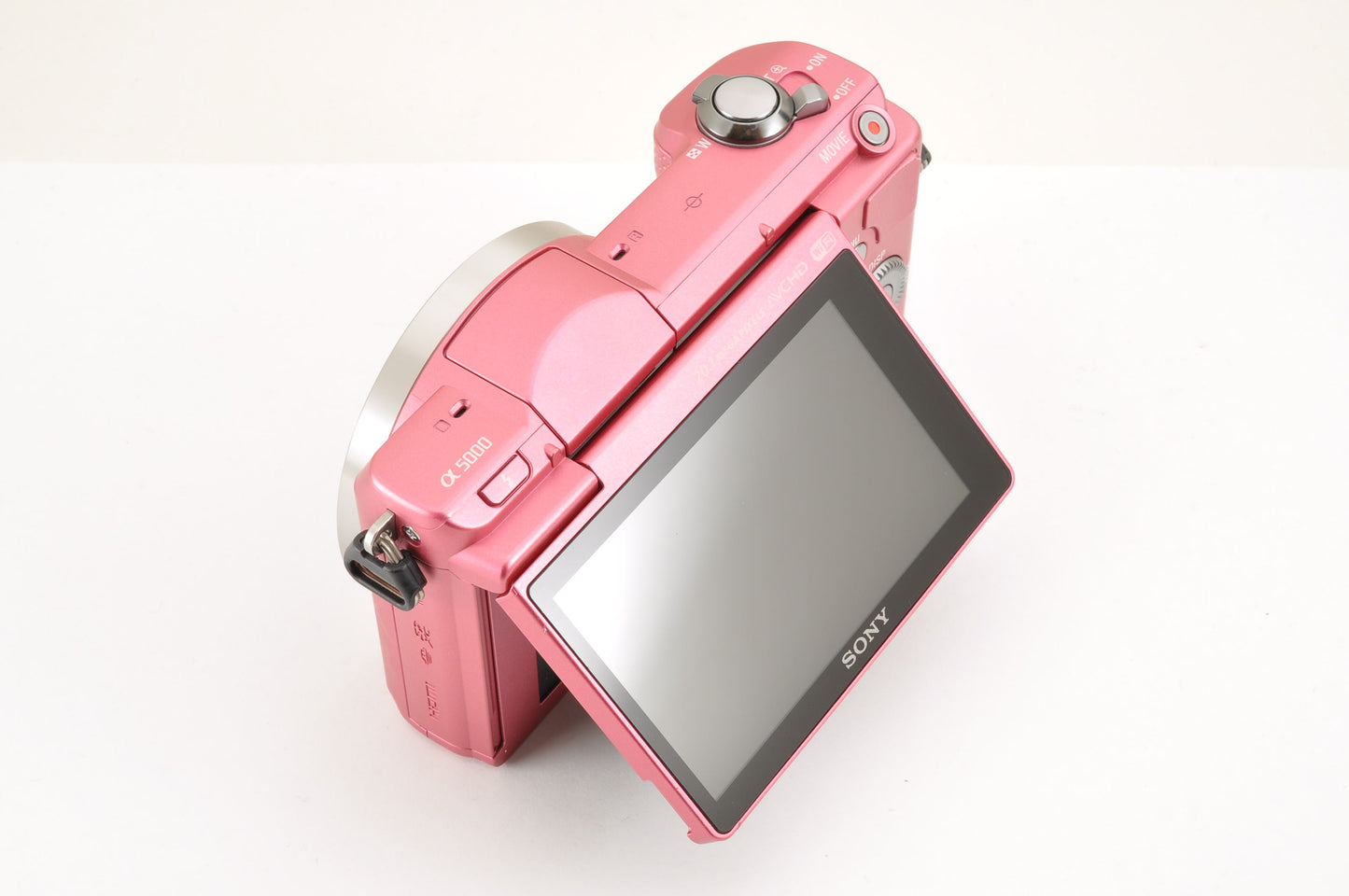 [US Duty Paid] SONY Alpha A5000 Digital Camera PINK & SELP1650 Lens English OK!