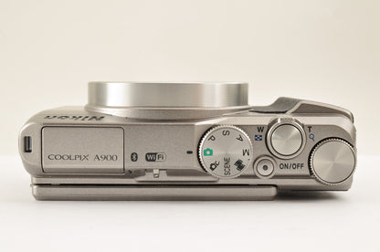 [Mint+++] Nikon COOLPIX A900 Silver 20.3MP Compact Digital Camera US OR Stock