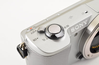 [Top Mint+++ SC: 6] SONY Alpha A5000 Digital Camera Silver & SELP1650 US Ships
