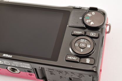 [US Duty Paid] Nikon 1 J2 Pink Digital Camera 10-30mm & 30-110mm Lens US Ships