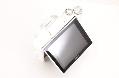 [Mint+++ in BOX] SONY Cyber-Shot DSC-WX500 White Compact Digital Camera US Stock