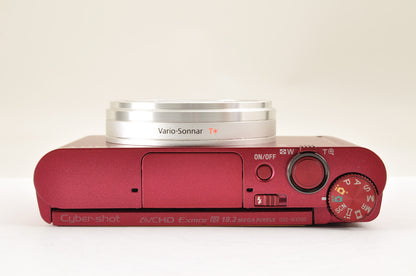 [US Duty Paid] Sony DSC-WX500 RED 18.2MP 30x Digital Camera Multilingual US Ship