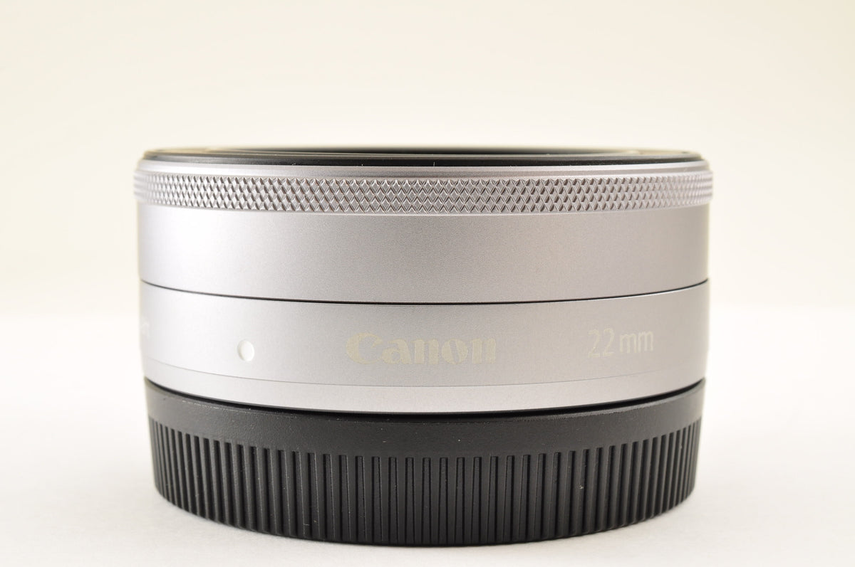 [Top Mint+] Canon EF-M 22mm f/2 STM AF Lens Silver for EOS EF-M Mount US OR Ship