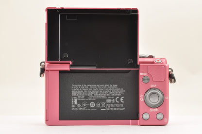 [US Duty Paid] SONY Alpha A5000 Digital Camera PINK & SELP1650 Lens English OK!