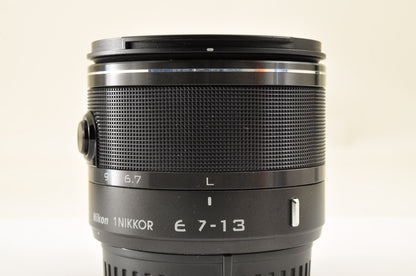 [Near Mint] Nikon 1 NIKKOR VR 6.7-13mm f/3.5-5.6 Wide-Angle Zoom Lens BLACK USA