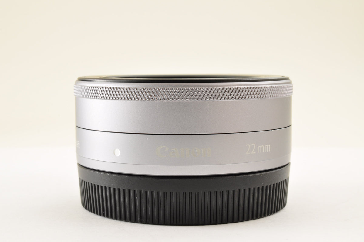 [Top Mint+] Canon EF-M 22mm f/2 STM AF Lens Silver for EOS EF-M Mount US OR Ship