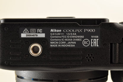 [Top Mint+] Nikon COOLPIX P900 Black 83x zoom 16MP Compact Digital Camera US OR