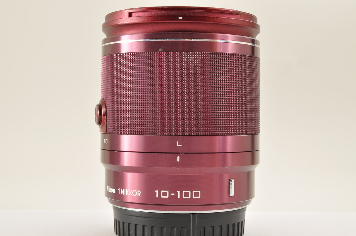 [Mint+++++] Nikon 1 NIKKOR 10-100mm F/4-5.6 VR ZOOM Lens RED Ship from US OR