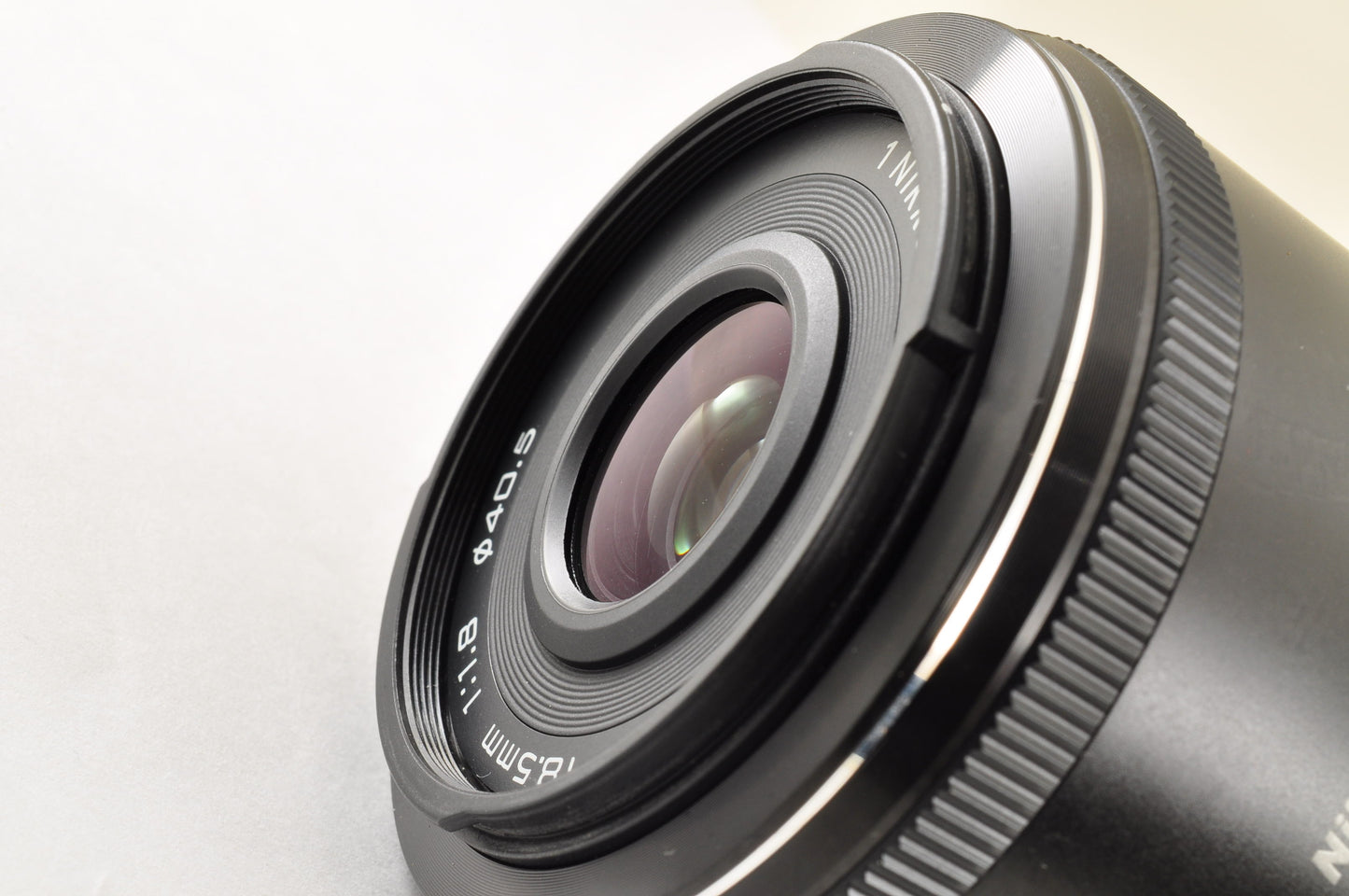 [US Duty Paid] Nikon 1 Nikkor 18.5mm F/1.8 BLACK Lens for Nikon 1 mount US Ship