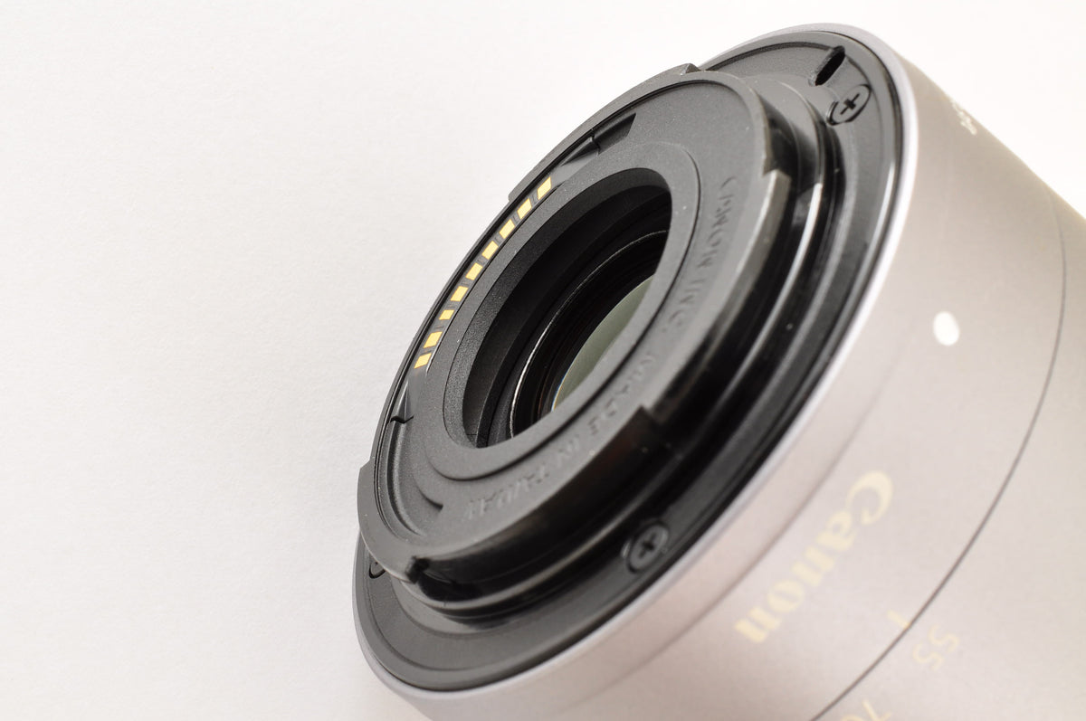 [US Duty Paid] Canon EF-M 55-200mm f/4.5-6.3 IS STM Silver for EF-M Lens US Ship