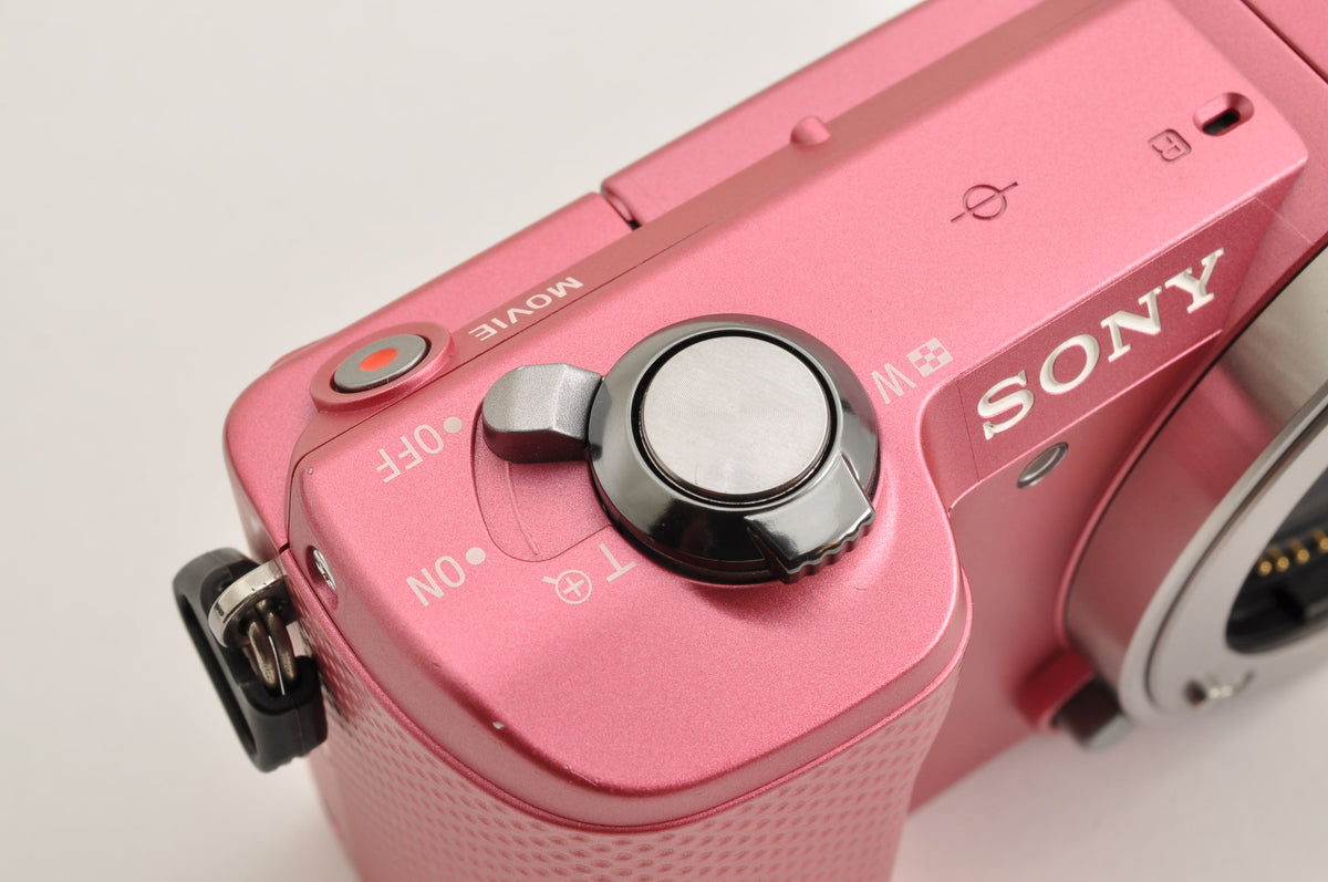 [Top Mint+] SONY Alpha A5000 Digital Camera PINK & SELP1650 Lens English OK!