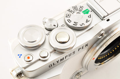 [Top Mint+++] OLYMPUS PEN E-P7 Mirrorless Camera White W zoom lens Kit US ships