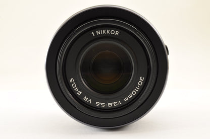 [Top Mint+] Nikon 1 NIKKOR 30-110mm f/3.8-5.6 VR Black Zoom lens Ship from US