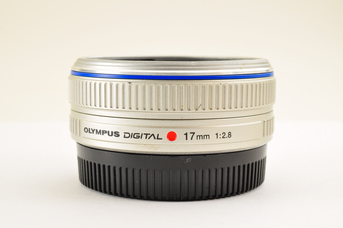 [Top Mint+] OLYMPUS M.ZUIKO DIGITAL 17mm f/2.8 Pancake Lens Silver  US OR Stock