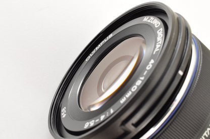 [Top Mint+] Olympus M.Zuiko Digital 40-150mm f/4-5.6 R ED Lens BLACK US Stock