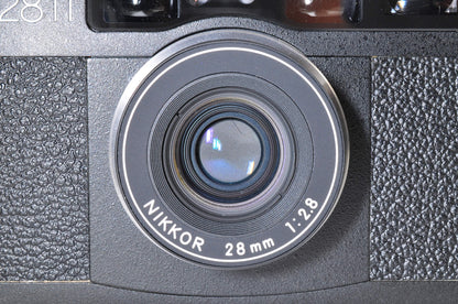 [ Reserved ] Nikon 28Ti 28 Ti Black 35mm Point&Shoot Film Camera From JAPAN