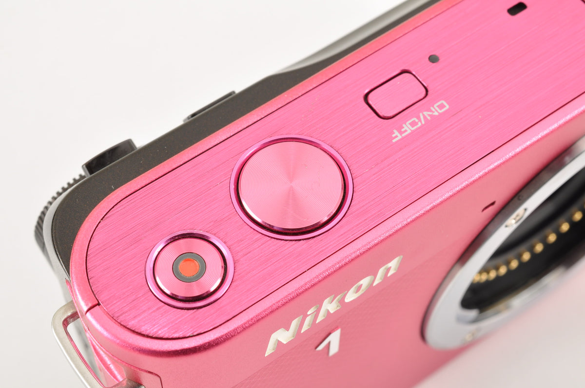 [Mint+++] Nikon 1 J2 Pink Digital Camera 10-30mm & 30-110mm Lens US OR Stock