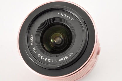 RARE! [Mint+] Nikon 1 S1 PINK Mirrorless Digital Camera  W zoom kit Ship from US