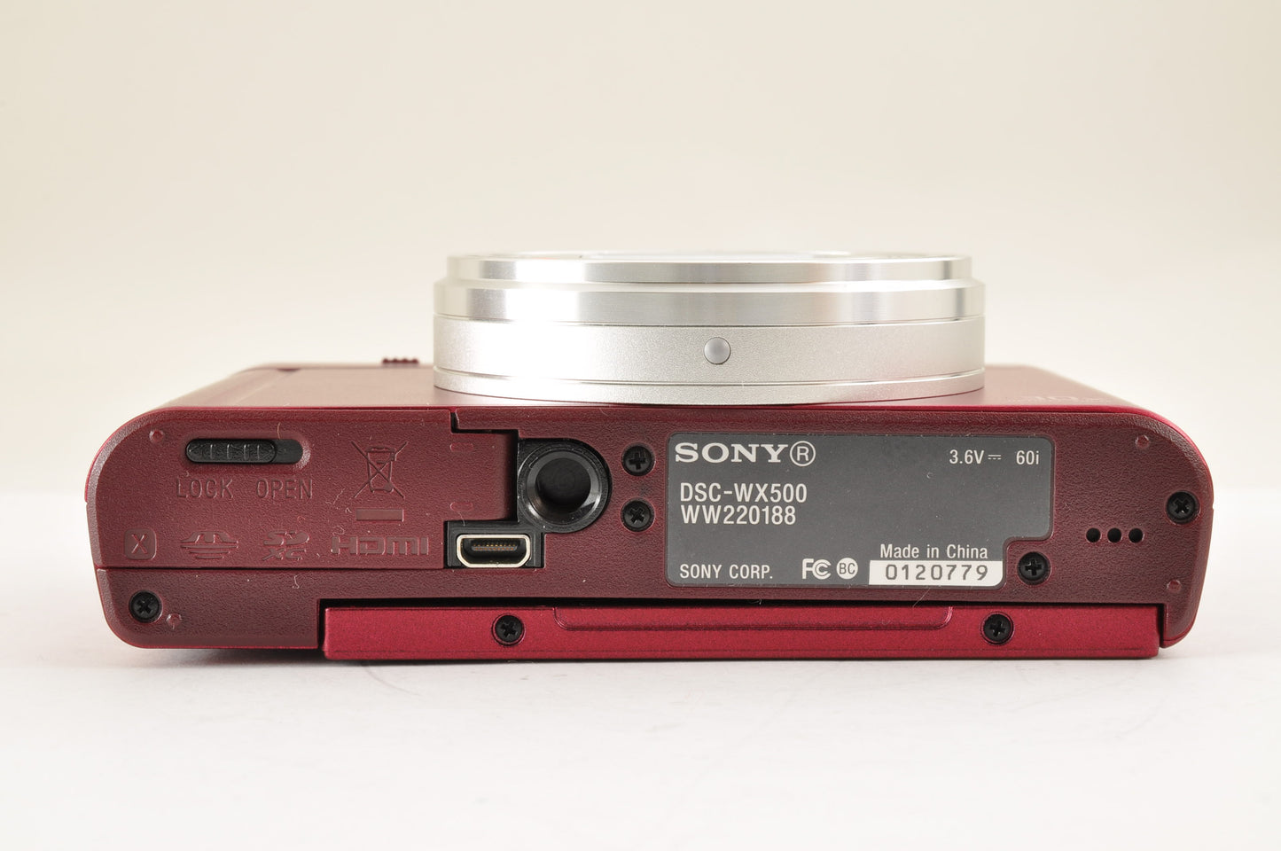[Top Mint+] SONY Cyber-Shot DSC-WX500 Compact Digital Camera RED English US Ship
