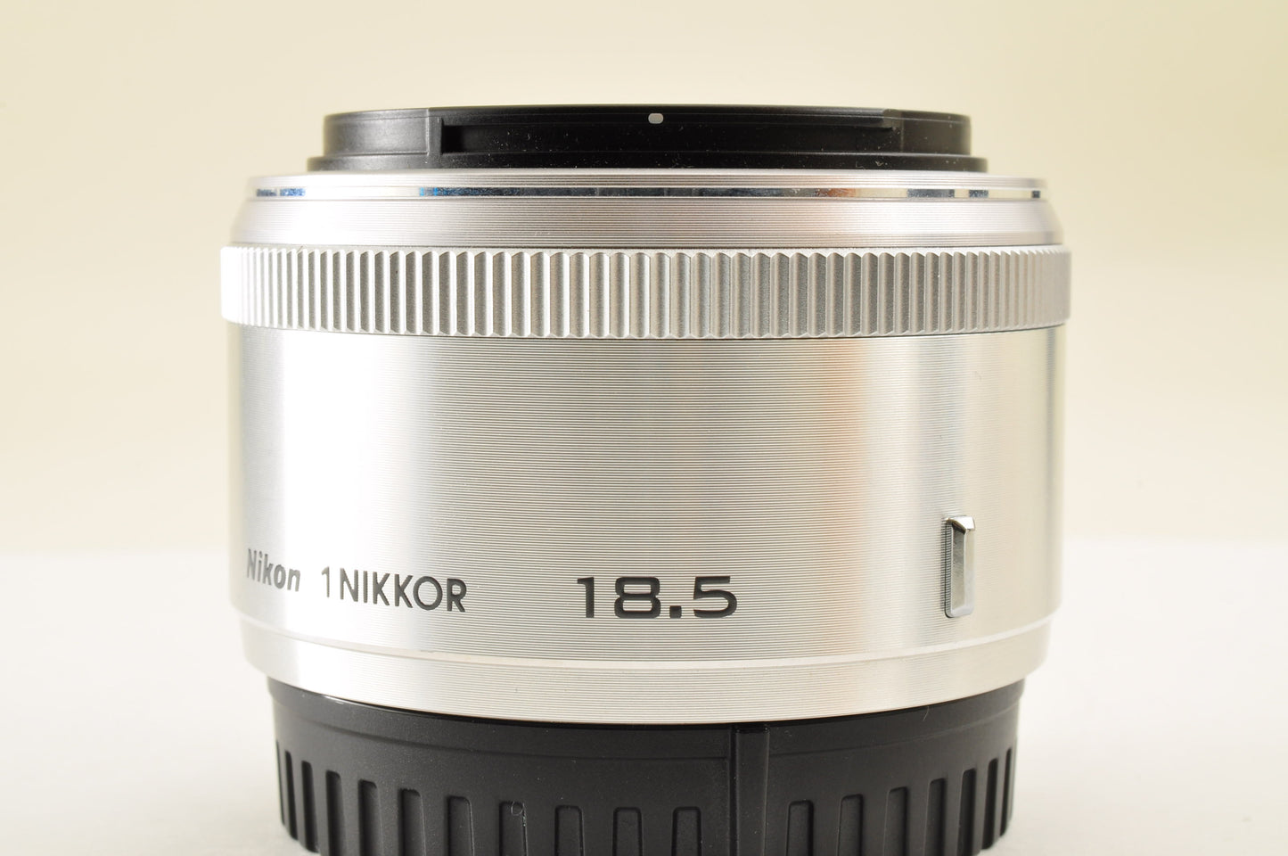 [US Duty Paid] Nikon 1 Nikkor 18.5mm F/1.8 Silver Lens for Nikon 1 mount US Ship