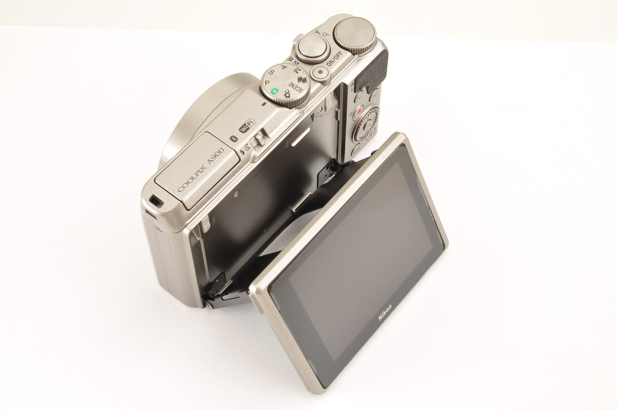 [Top Mint+ in BOX] Nikon COOLPIX A900 Silver 20.3MP Compact Digital Camera OR US