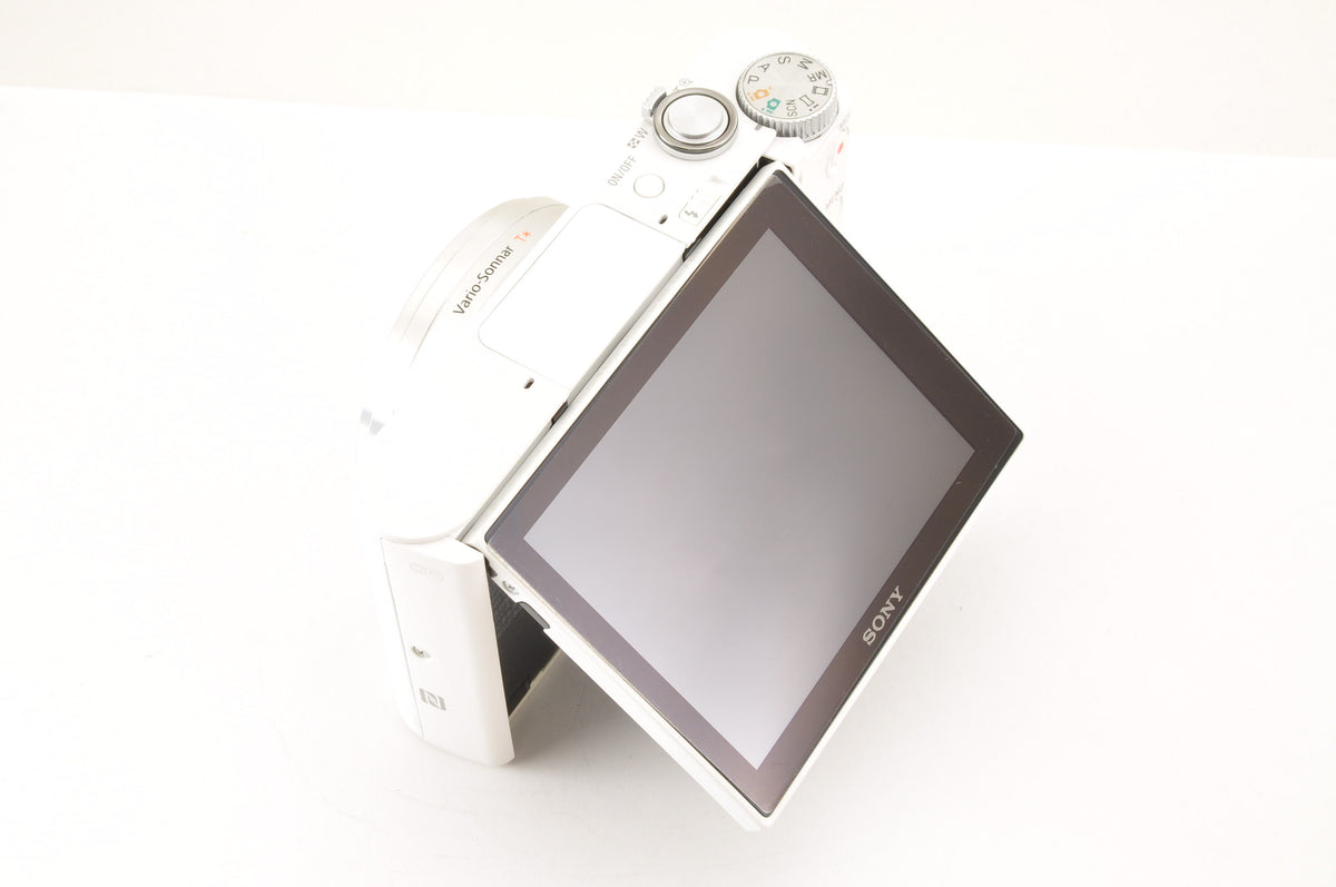 [Top Mint+] Sony DSC-WX500 White 18.2MP 30x Digital Camera in Case US OR Stock