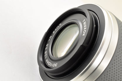 [Mint+++] Nikon 1 NIKKOR 30-110mm f/3.8-5.6 VR White Zoom lens Ship from USA