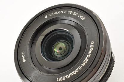 [Mint] SONY Alpha A6000 Mirrorless Camera Silver w/ SELP1650 & SEL16F28 USA