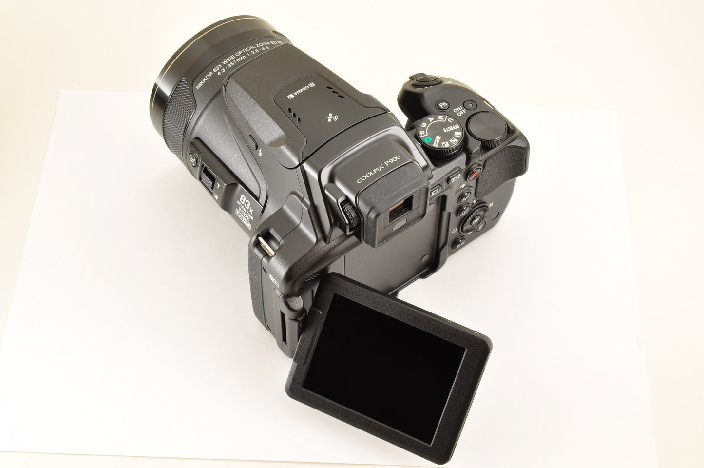 [Top Mint+] Nikon COOLPIX P900 Black 83x zoom 16MP Compact Digital Camera US OR