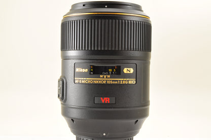 [Top Mint+] Nikon AF-S Micro NIKKOR 105mm F/2.8 G ED VR Macro Lens From USA