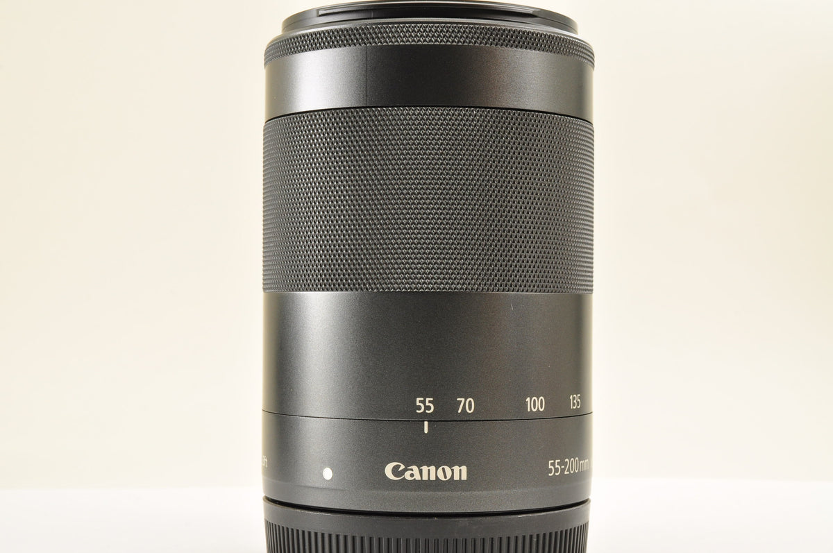 [Top Mint+++] Canon EF-M 55-200mm f/4.5-6.3 IS STM Black for EF-M Lens US Stock