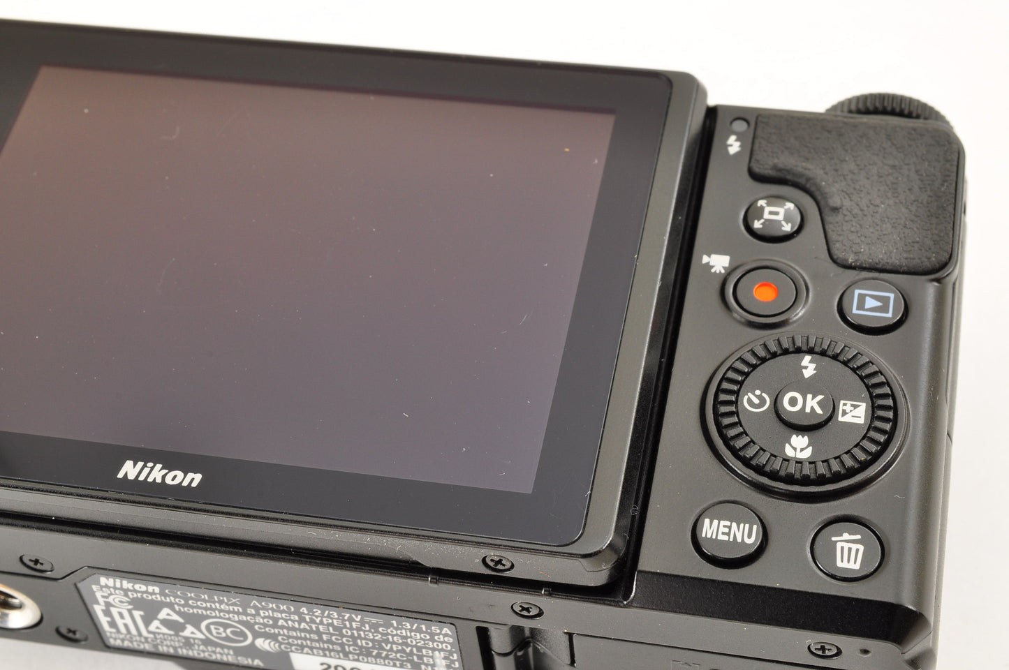 [Top Mint+ in BOX] Nikon COOLPIX A900 Black 20.3MP Compact Digital Camera OR USA
