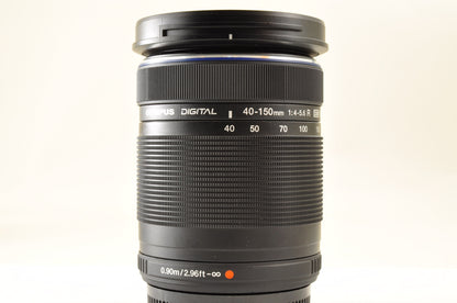 [Top Mint+] Olympus M.Zuiko Digital 40-150mm f/4-5.6 R ED Lens BLACK US Stock