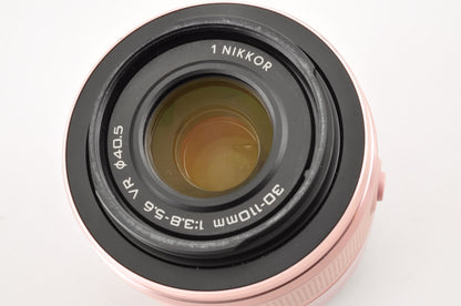 RARE! [Mint+] Nikon 1 S1 PINK Mirrorless Digital Camera  W zoom kit Ship from US
