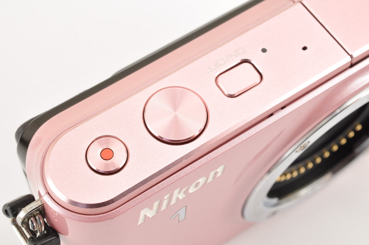 RARE! [Mint+] Nikon 1 S1 PINK Mirrorless Digital Camera  W zoom kit US OR Stock
