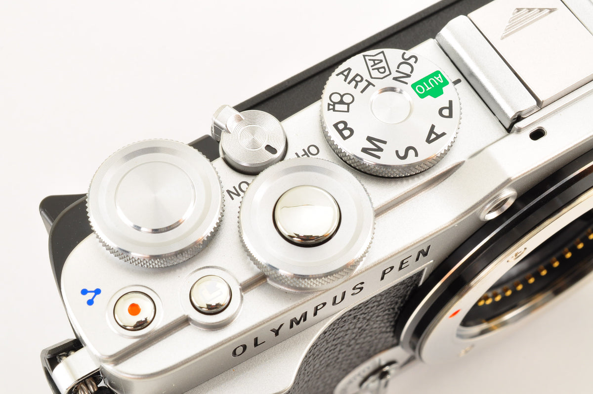 [Top Mint+] OLYMPUS PEN E-P7 Mirrorless Camera Silver W zoom lens Kit US Stock