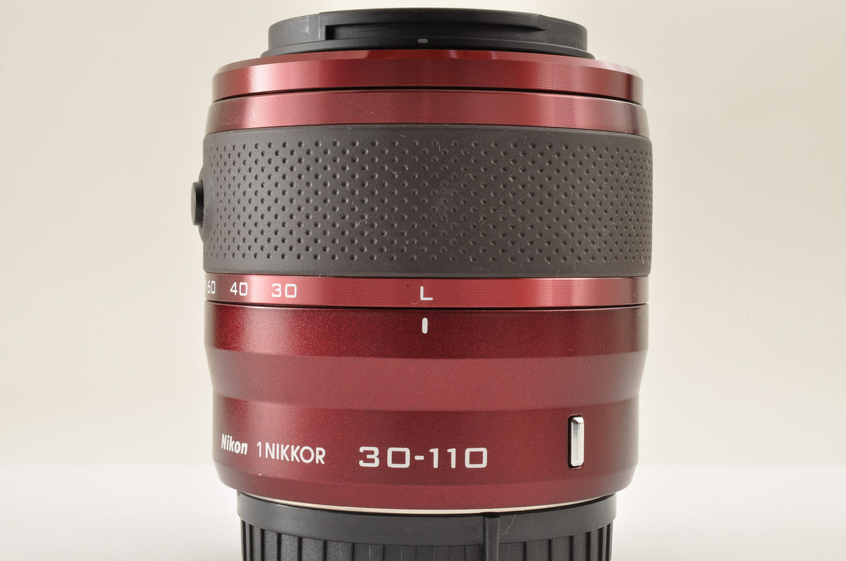 [Mint+++] Nikon 1 NIKKOR 30-110mm f/3.8-5.6 VR Red Zoom lens Ship from US OR