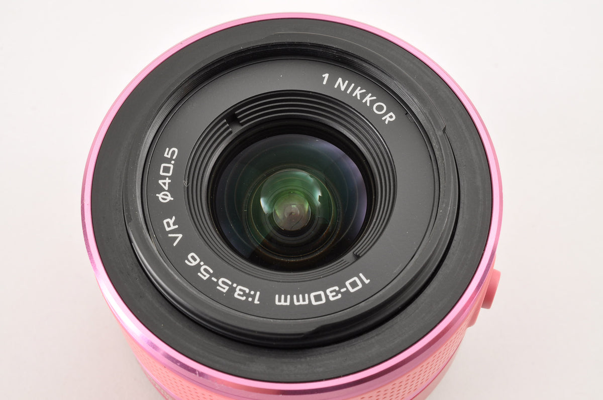 [Mint+++] Nikon 1 J2 Pink Digital Camera 10-30mm & 30-110mm Lens US OR Stock