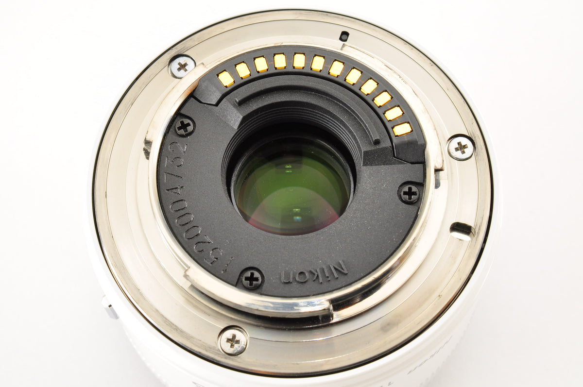 [Top Mint+] Nikon 1 V1 White Mirrorless Camera w/ 18.5mm & 30-110mm Lens US OR