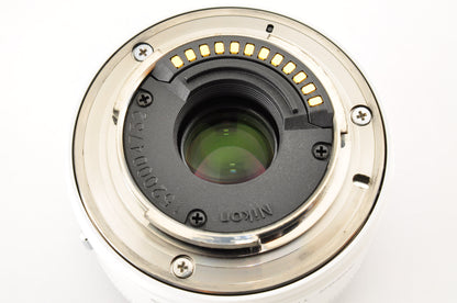 [Top Mint+] Nikon 1 V1 White Mirrorless Camera w/ 18.5mm & 30-110mm Lens US OR