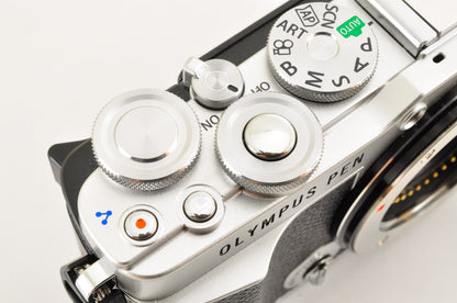 [US Duty Paid] OLYMPUS PEN E-P7 Mirrorless Camera Silver W zoom lens Kit US ship