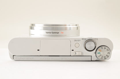 [Top Mint+] Sony DSC-WX500 White 18.2MP 30x Digital Camera in Case US OR Stock