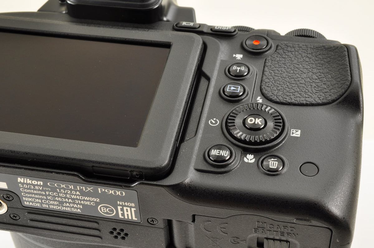 [Top Mint+] Nikon COOLPIX P900 Black 83x zoom 16MP Compact Digital Camera US OR
