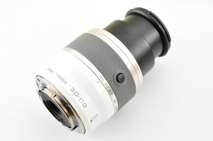 [Mint+++] Nikon 1 NIKKOR 30-110mm f/3.8-5.6 VR White Zoom lens Ship from USA