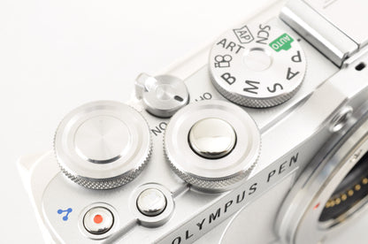 [US Duty Paid] OLYMPUS PEN E-P7 Mirrorless Camera White W zoom lens Kit US ship