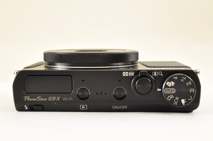 [Mint+++ in BOX] Canon PowerShot G9X 20.2MP Black Compact Digital Camera US Ship