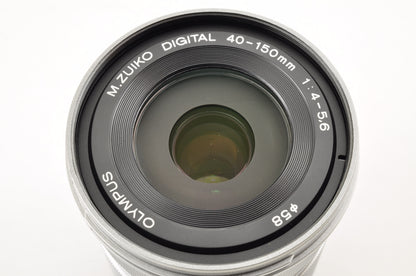 [Top Mint+ SC: 2969] OLYMPUS PEN E-PL8 White w/14-42mm & 40-150mm Lens US Ships