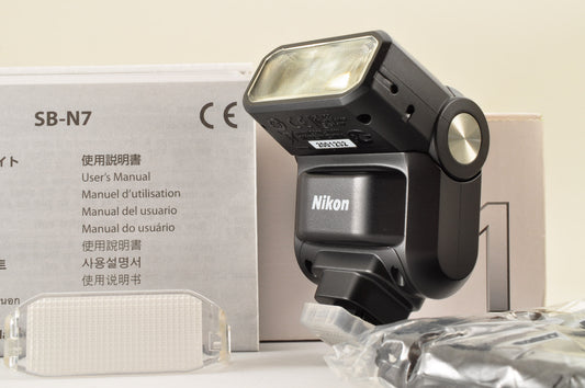 [Top Mint+] Nikon Speedlight SB-N7 Black Shoe Mount Flash for Nikon 1 From JAPAN