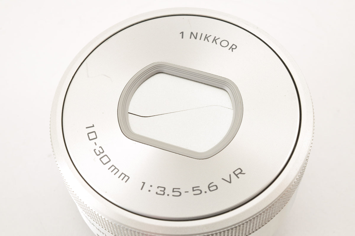 [Top Mint+ SC: 803] Nikon 1 J5 Silver W zoom kit 10-30mm & 30-110mm VR US Stock