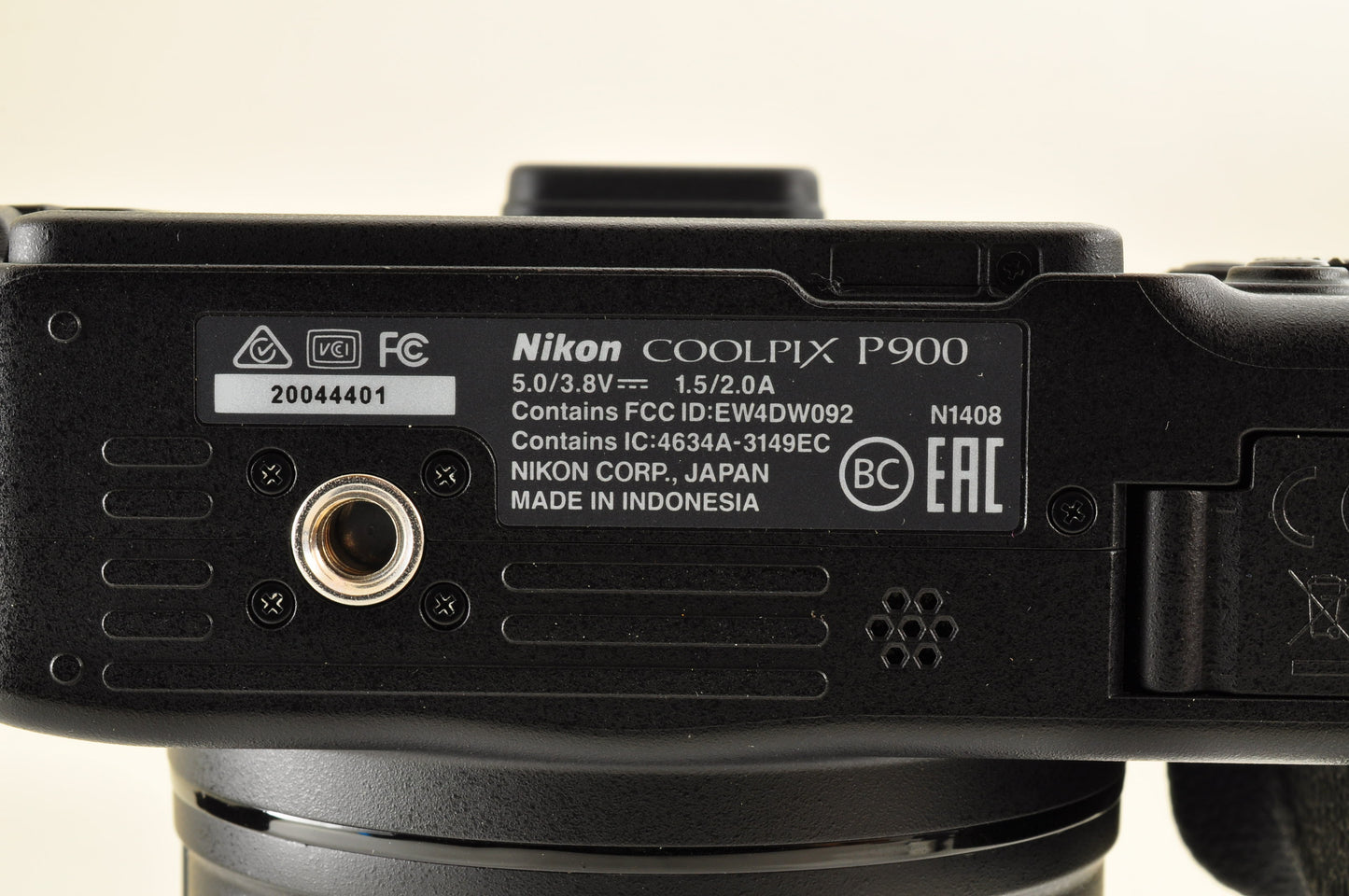 [Top Mint+] Nikon COOLPIX P900 Black 83x zoom 16MP Compact Digital Camera US OR